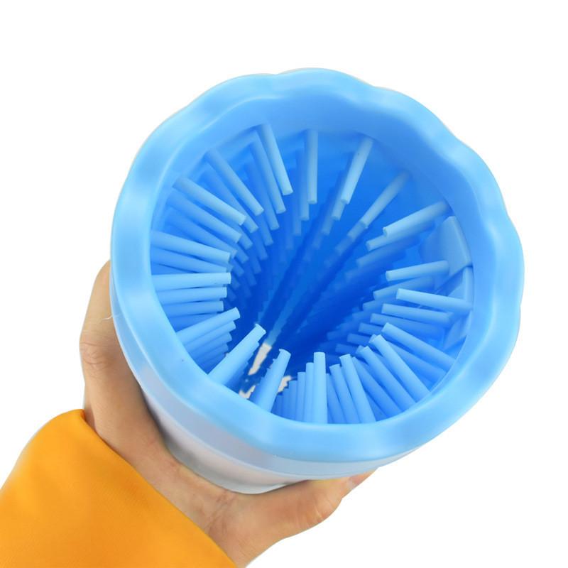 Dog silicone foot cup