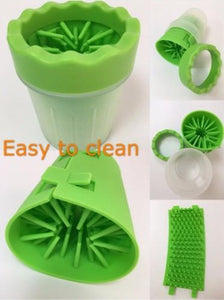 Dog silicone foot cup